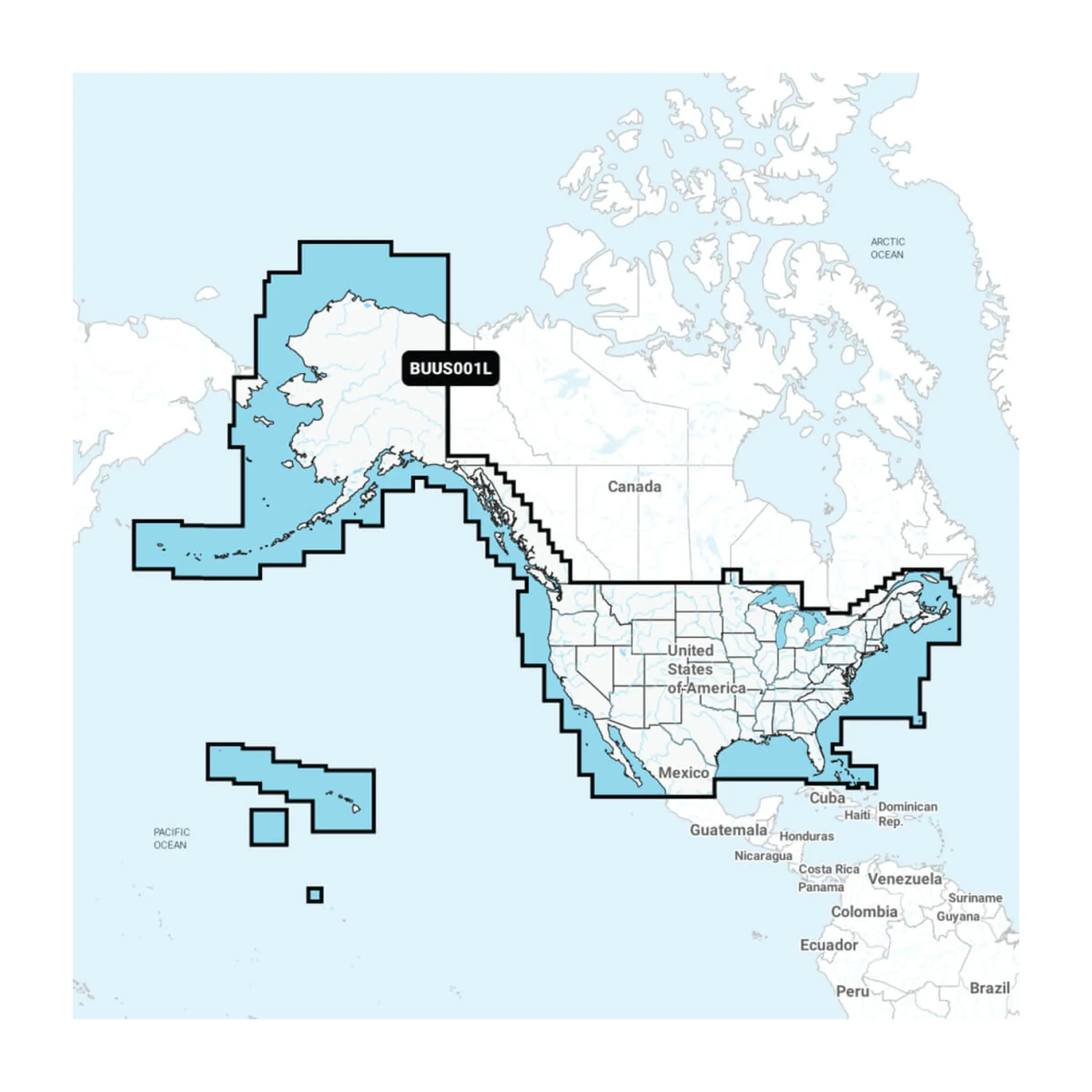 Garmin - Navionics | U.S. & Coastal Canada Built-In Chart Updates