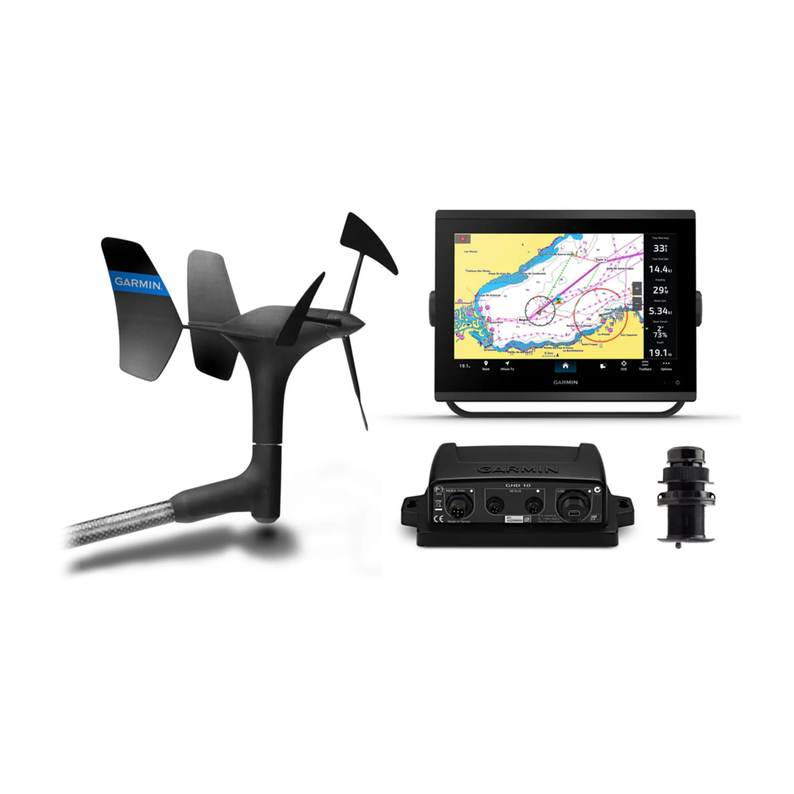 Gpsmap 1223 Sailing Bundle